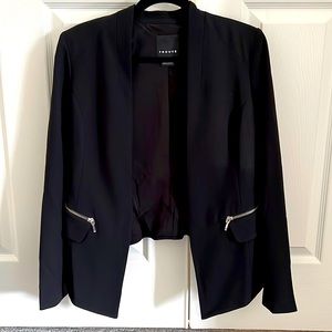 Womens Black Blazer by Trouvé